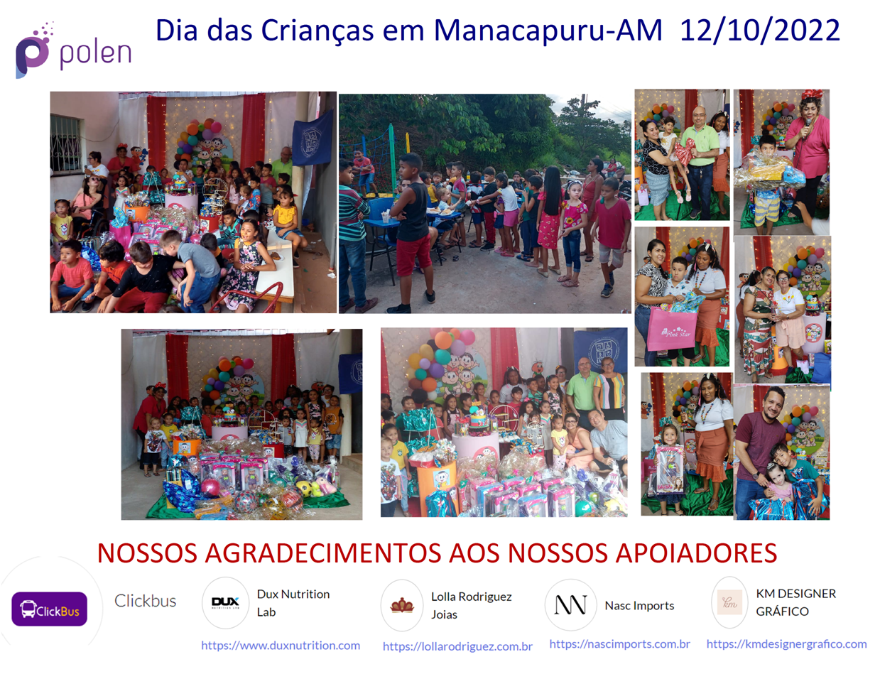 Dia das Crianças no IAIDAM Manacapuru-AM